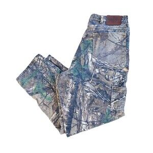 Vintage Wrangler ProGear Realtree Camo Hunting Cargo Pants Men’s 40x30